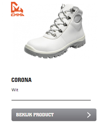 Schoen Emma Corona hoog veter S2 | Hygienepartner.nl