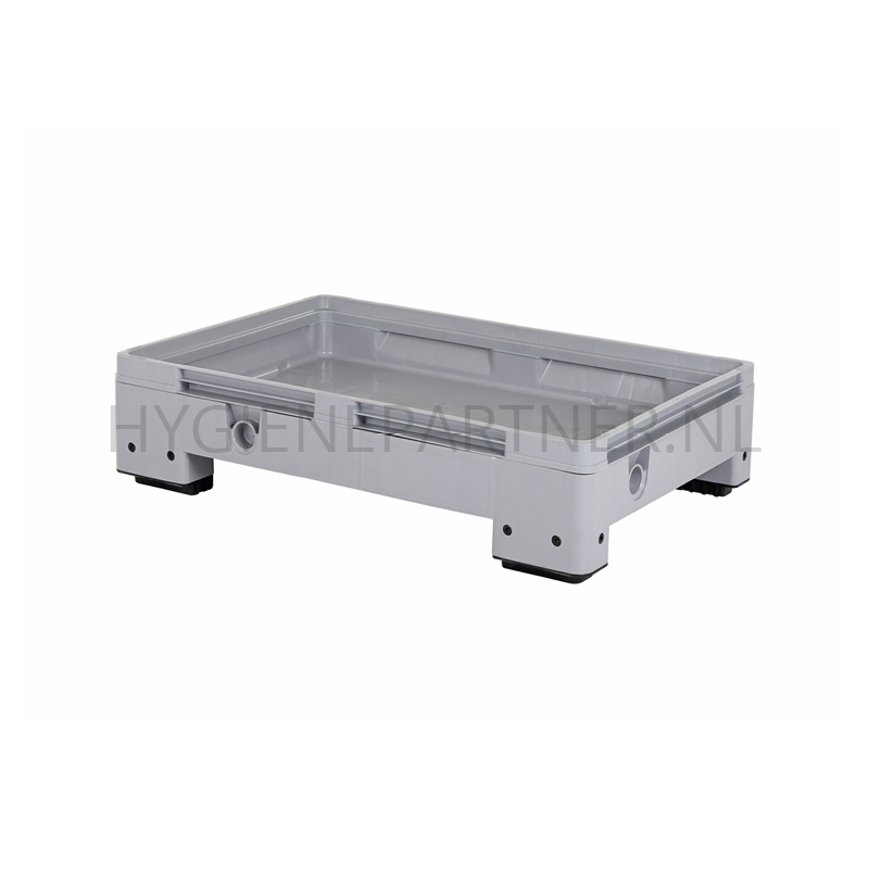 BA151066-95 Opvangpallet zonder rooster 1200x800x297 mm 120 liter grijs