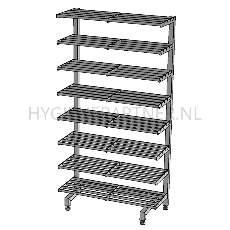 BI051070 Schoenenrek RVS staand