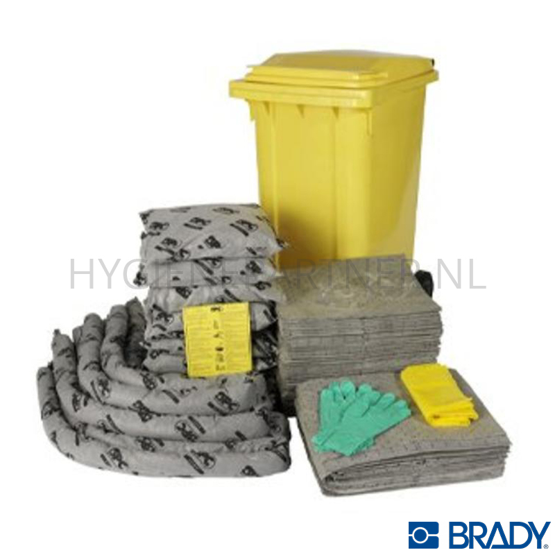 BI401041 Brady SKA-240 Spill Kit Mobiele Container SPC universeel
