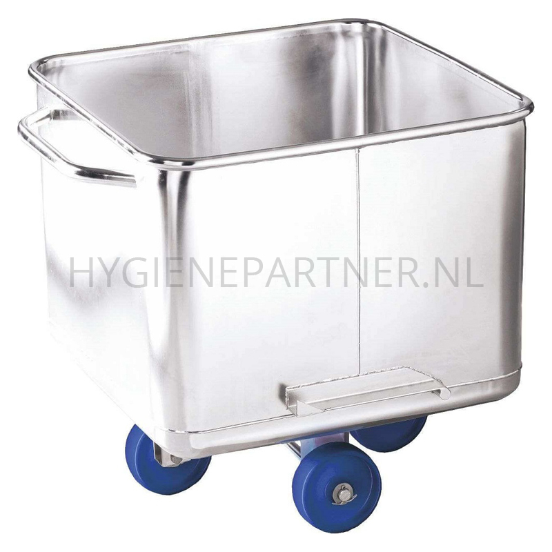 BI951018 Deksel elektrolytisch gepolijst RVS 200/300 liter normwagen