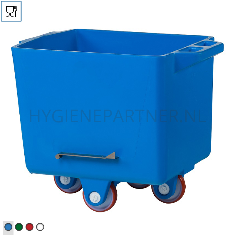 BI951028-30 Normwagen PE 200 liter blauw