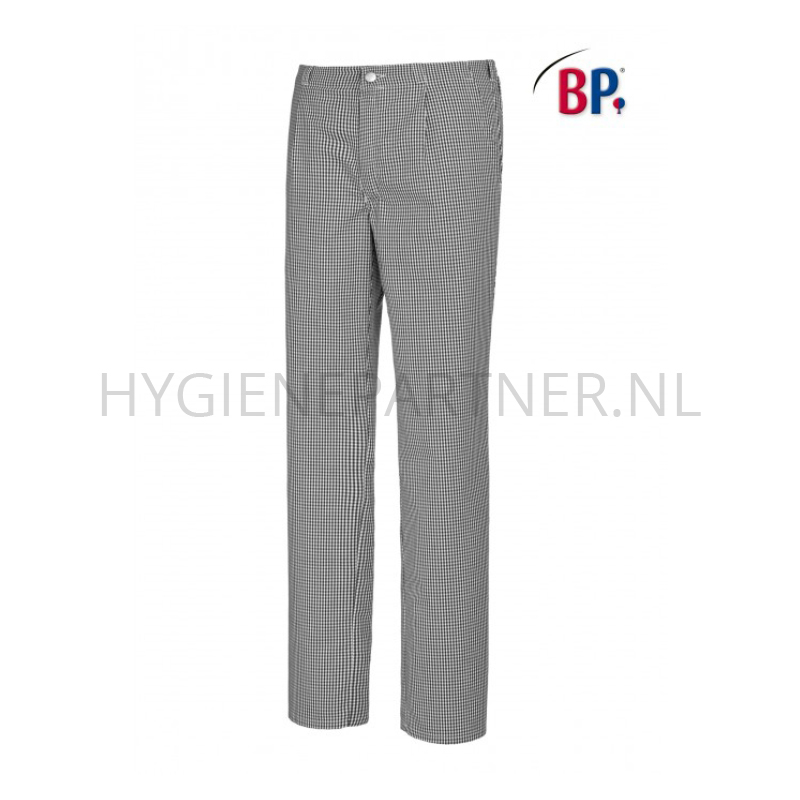 BK051045-63 Bakkersbroek BP 1650 801 33 pepita zwart-wit