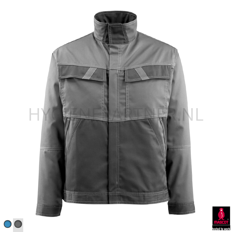 BK251048-93 Mascot Dubbo jas grijs-zwart