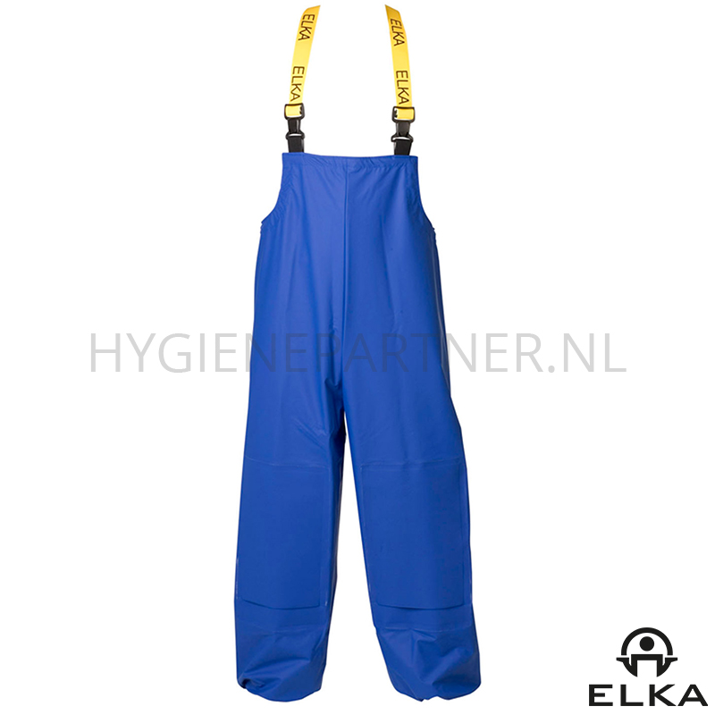 BK631003-32 Elka Amerikaanse regenoverall knievakken PU/nylon korenblauw