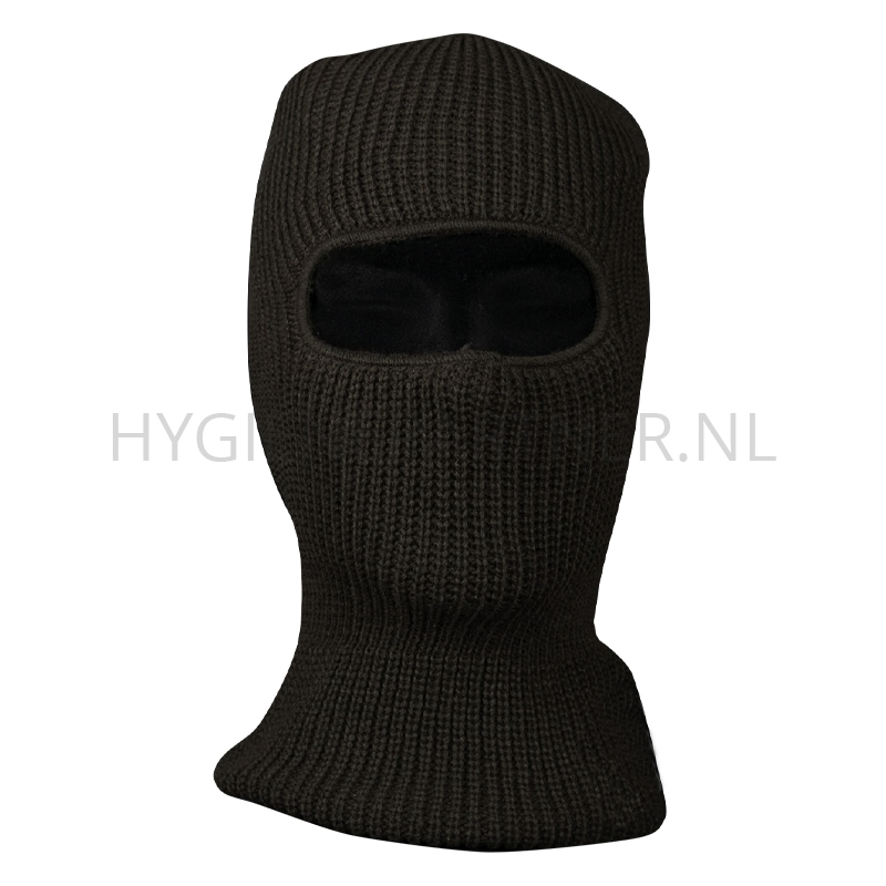 BK951003-90 Bivakmuts gebreid zwart