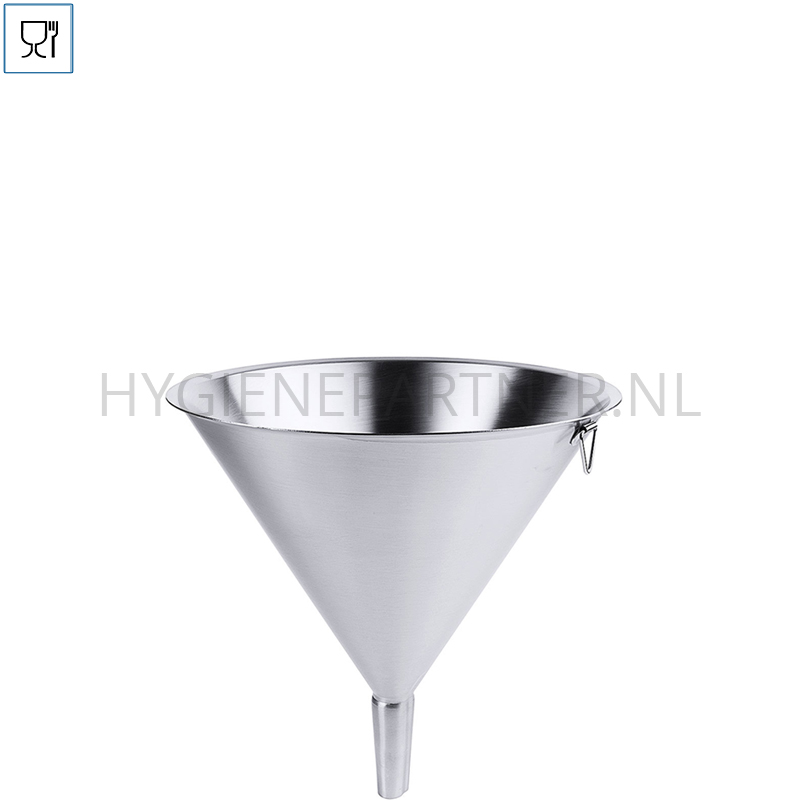 DE551010 Trechter roestvrijstaal met ophangoog