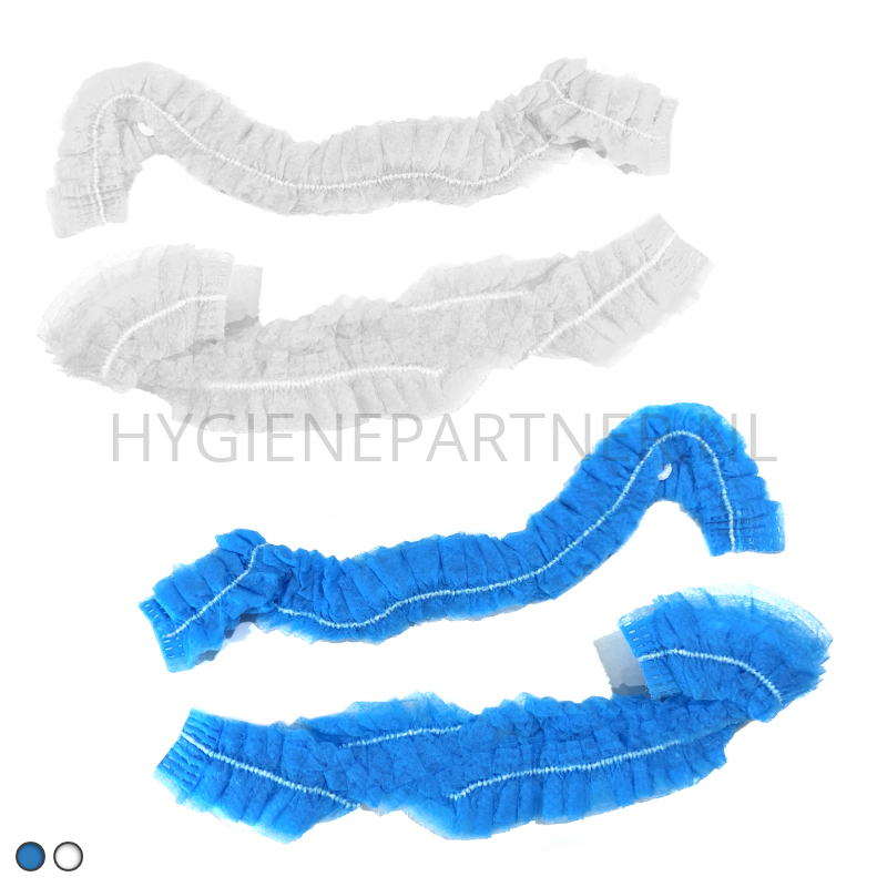 DI451006-30 Disposable baardmasker wokkel non-woven polypropyleen blauw