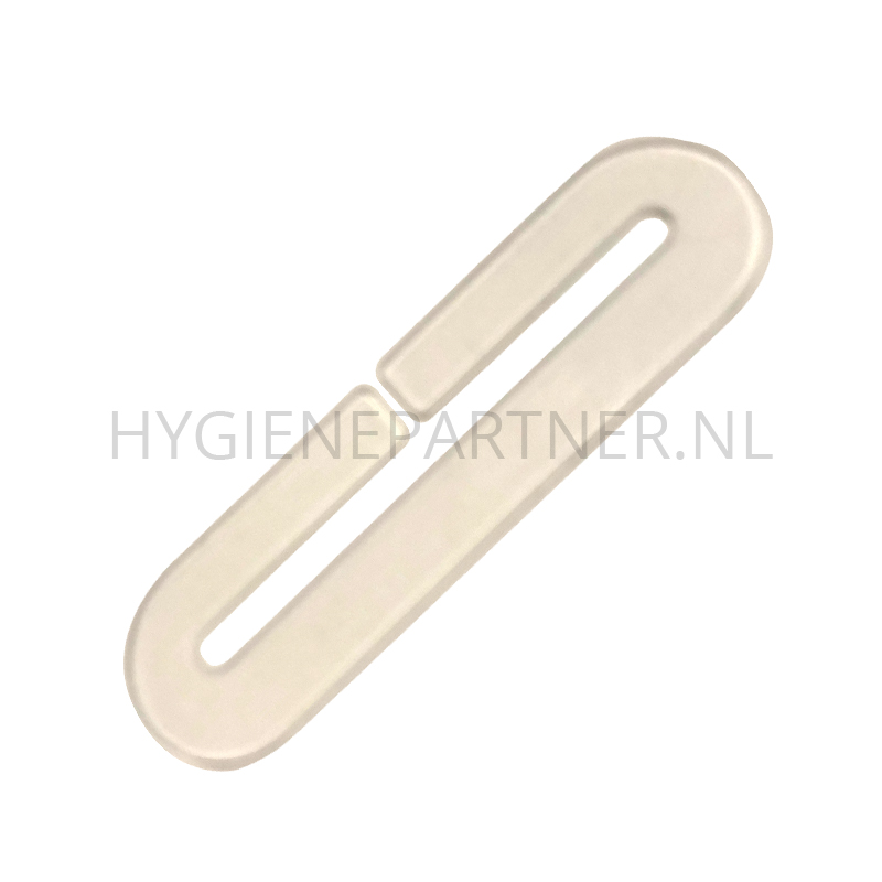 110821.001 Clip voor mondmaskers met elastiek transparant