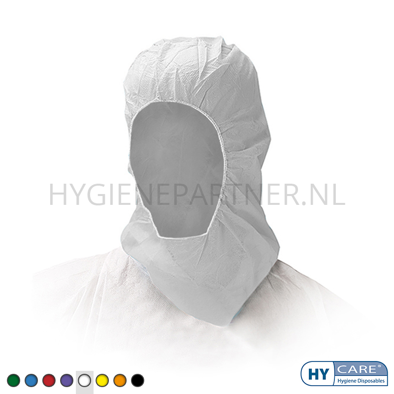 DI991006-50 Hycare disposable hoofdkap non-woven astrocap polypropyleen wit