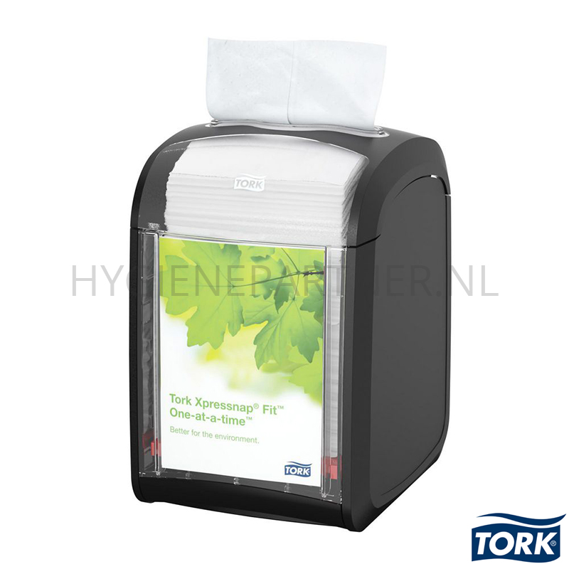 DP201036-90 Tork Xpressnap Fit Tabletop servettendispenser N14 zwart