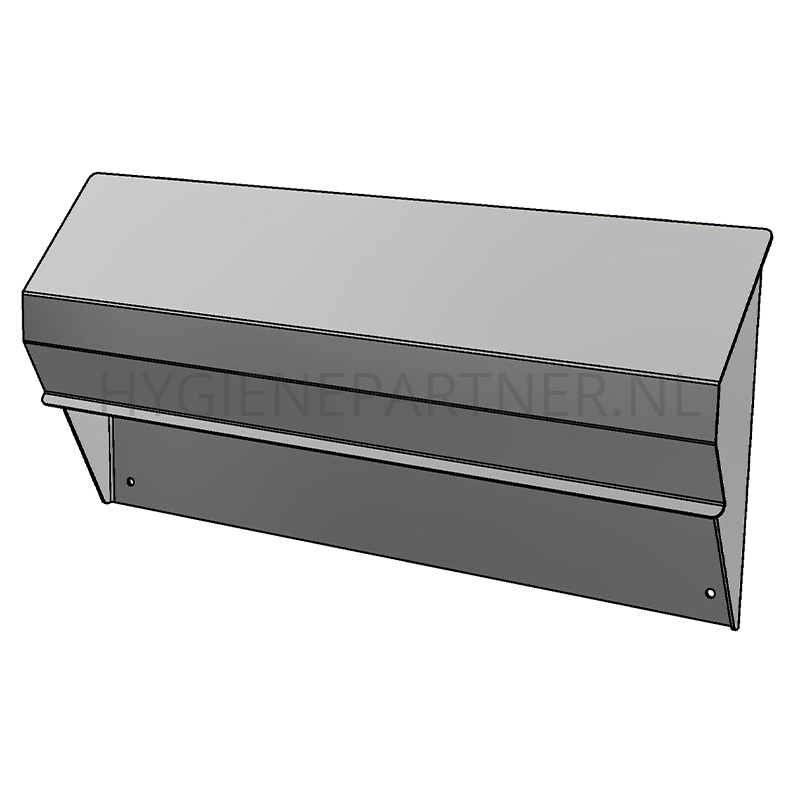 DP301047 Dispenser met deksel RVS voor scheurschorten
