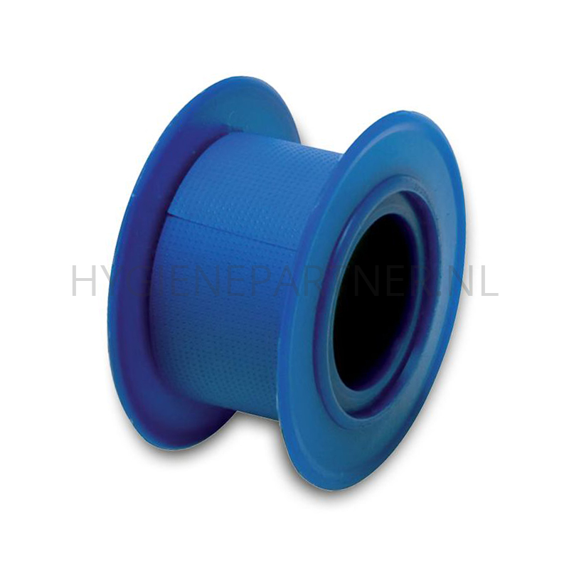 EH101005 Hechtpleister op spoel 25 mm 5 meter blauw