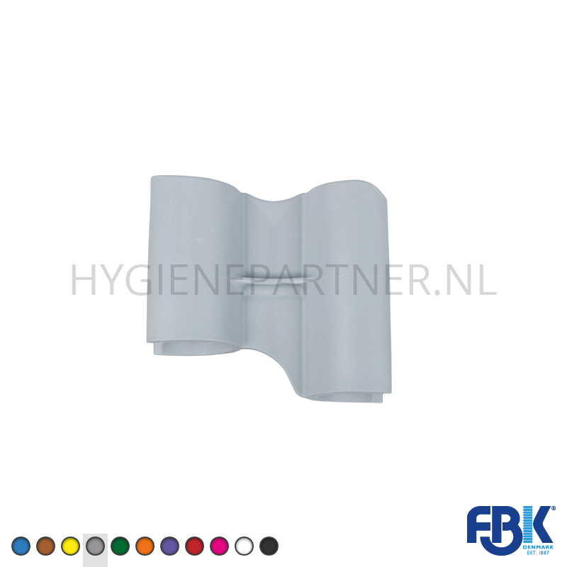 FB471006-95 FBK 80204-11 steelclip polypropyleen voor hotelstofblik grijs