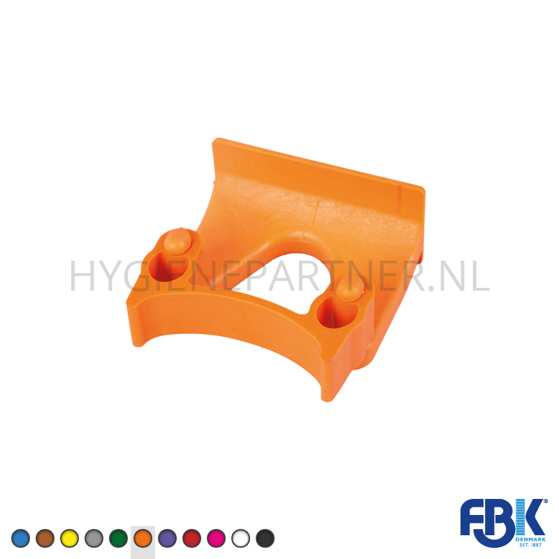 FB551001-70 Ophangklem voor ophangrail FBK 15151-7 ø28-38 mm oranje