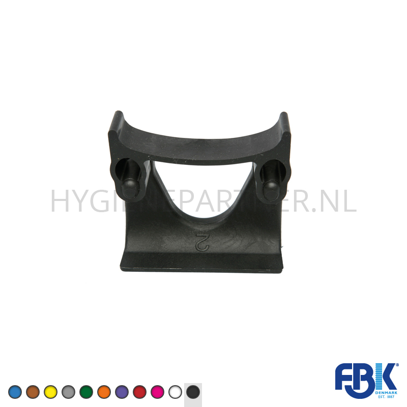 FB551001-90 Ophangklem voor ophangrail FBK 15151-6 ø28-38 mm zwart