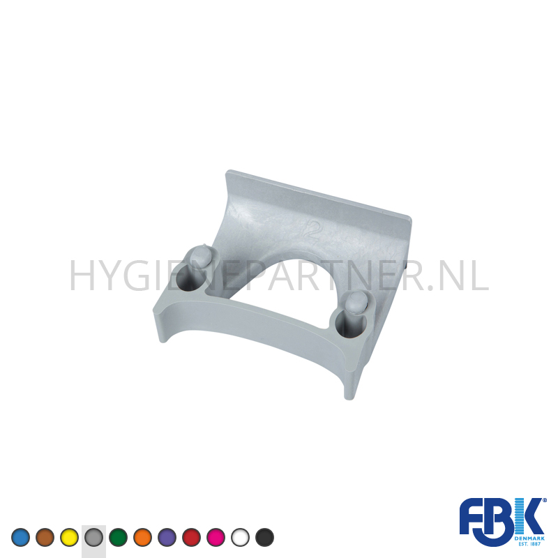 FB551001-95 Ophangklem voor ophangrail FBK 15151-11 ø28-38 mm grijs