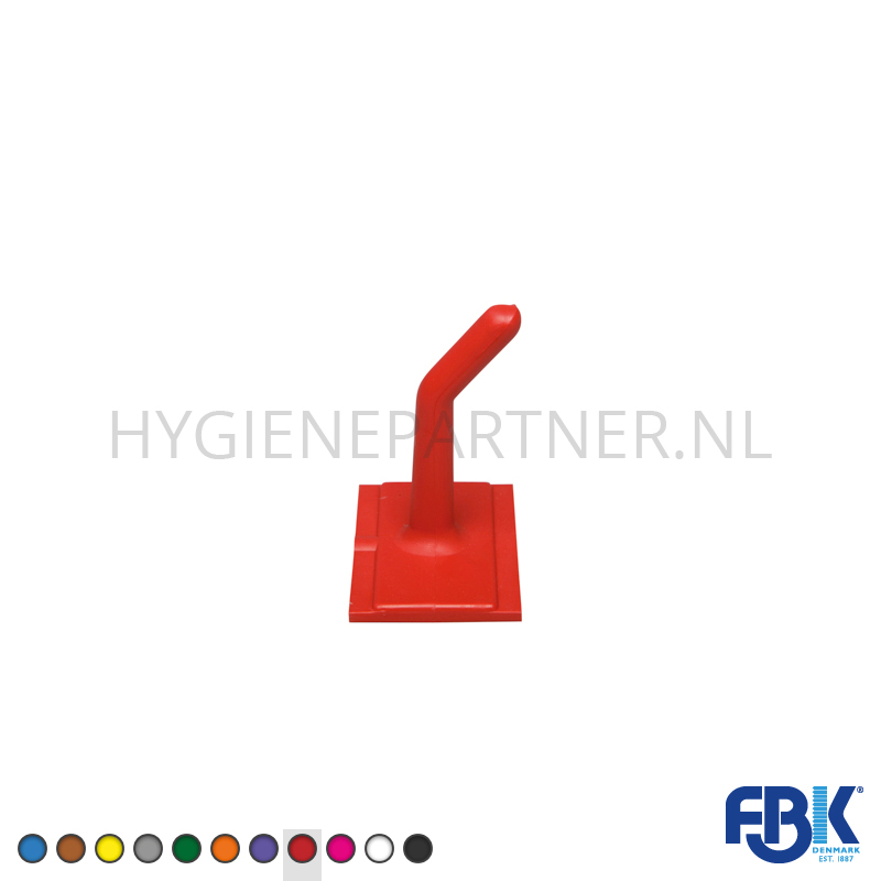 FB551003-40 Ophanghaak voor ophangrail FBK 80000-3 60 mm rood