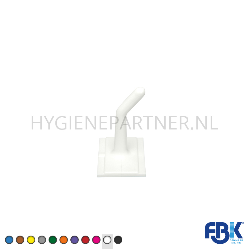 FB551003-50 Ophanghaak voor ophangrail FBK 80000-1 60 mm wit