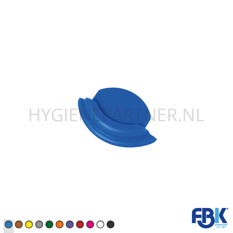 FB551005-30 Einddop ophangrail FBK 80005-2 blauw