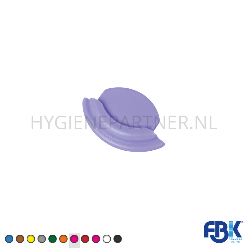 FB551005-48 Einddop ophangrail FBK 80005-8 paars