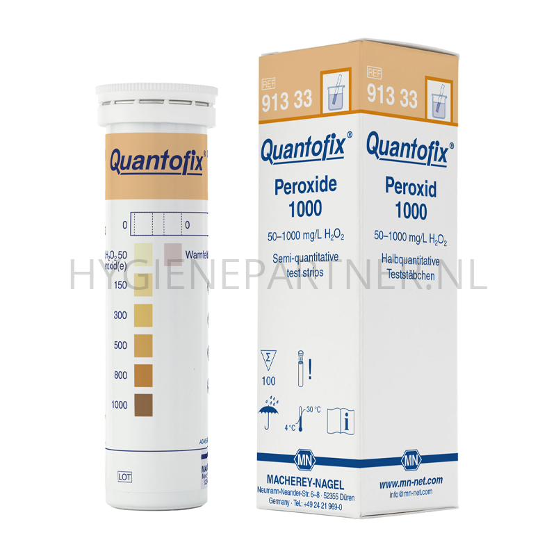 HC051042 Quantofix Peroxide teststrookjes 0-1000 mg/l