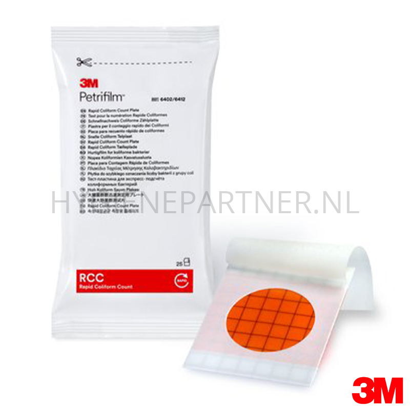 HC161047 3M 6402 Petrifilm Snelle Coliform telplaat 50 stuks