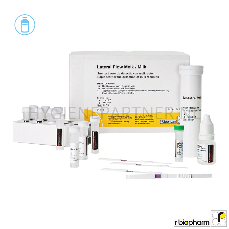 HC551002 Bioavid allergeen sneltest Melk 25 strips