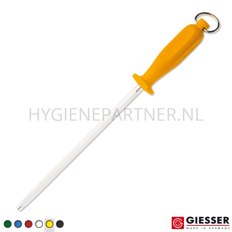 MT301001-60 Giesser 9924-25 aanzetstaal rond 25 cm geel