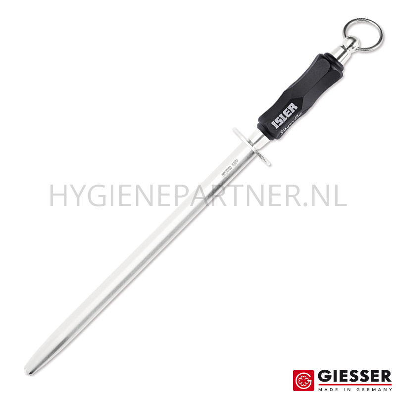 MT301004-90 Giesser Silvercut 9901-31 aanzetstaal ovaal 31 cm zwart
