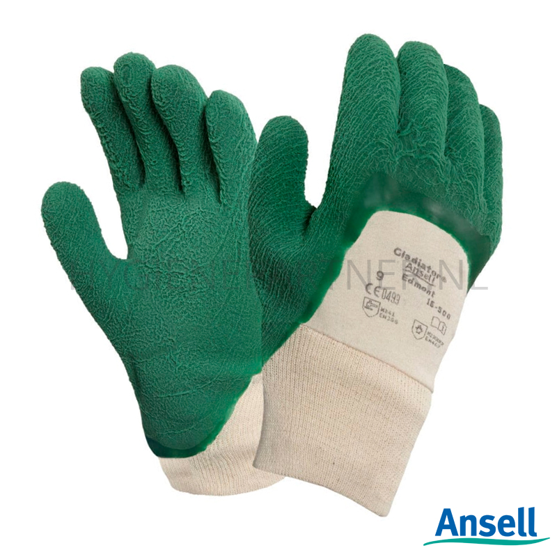 PB601012 Ansell Edge 16-500 handschoen latex snijbestendig