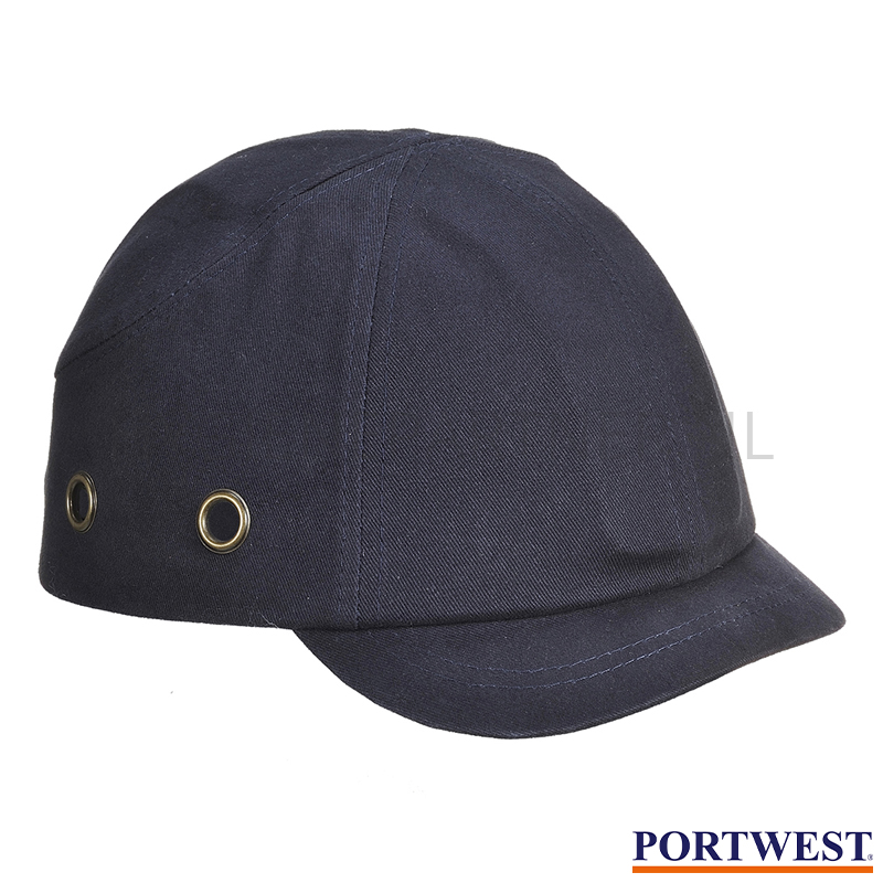 PB801042-33 Portwest PW89 stootpet ABS korte klep 30 mm marineblauw