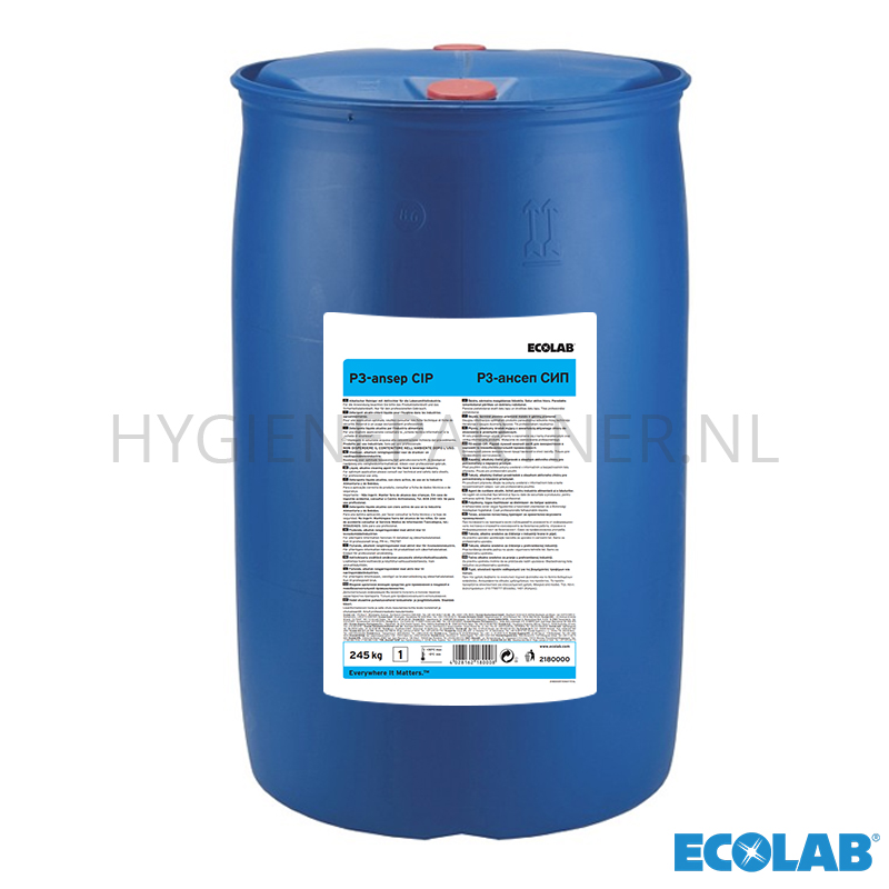 RD101111 Ecolab Ansep CIP oxidatief reinigingsmiddel 245 kg