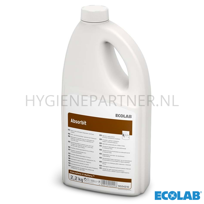 RD351007 Ecolab Absorbit geconcentreerd alkalisch ontvetter 2200 gr