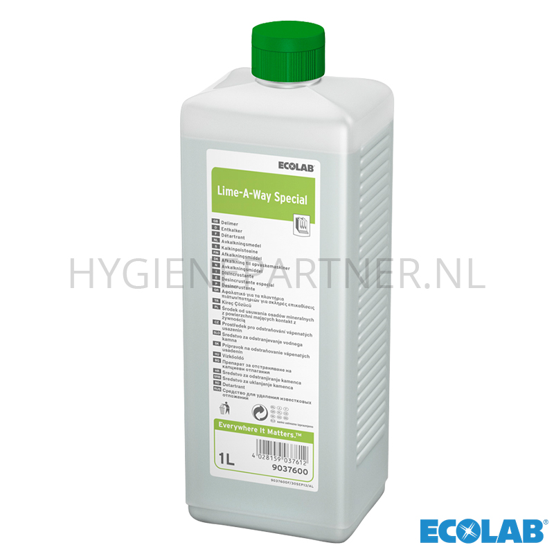 RD351021 Ecolab Lime-A-Way Special ontkalkingsproduct vloeibaar 4x1 liter
