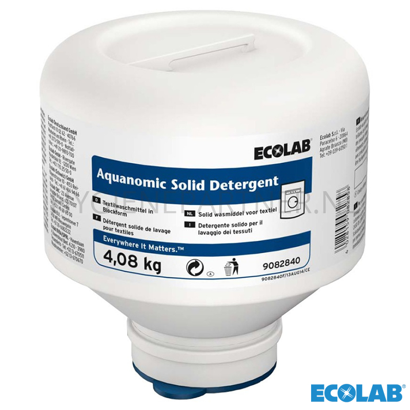 RD551041 Ecolab Aquanomic Solid Detergent wasmiddel 4080 gr