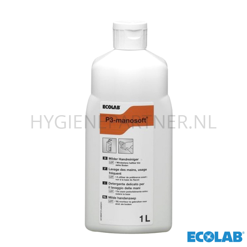 RD601024 Ecolab P3-manosoft milde handreiniger 1 liter