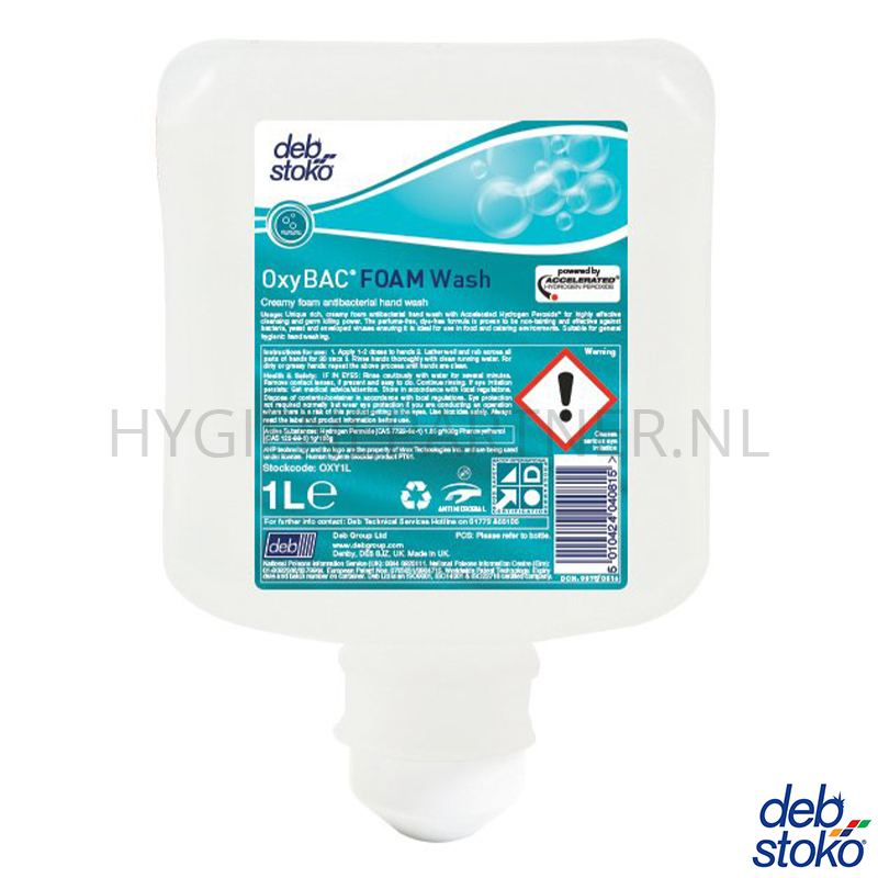 RD601339 Deb Oxybac Foam Wash 47 ml