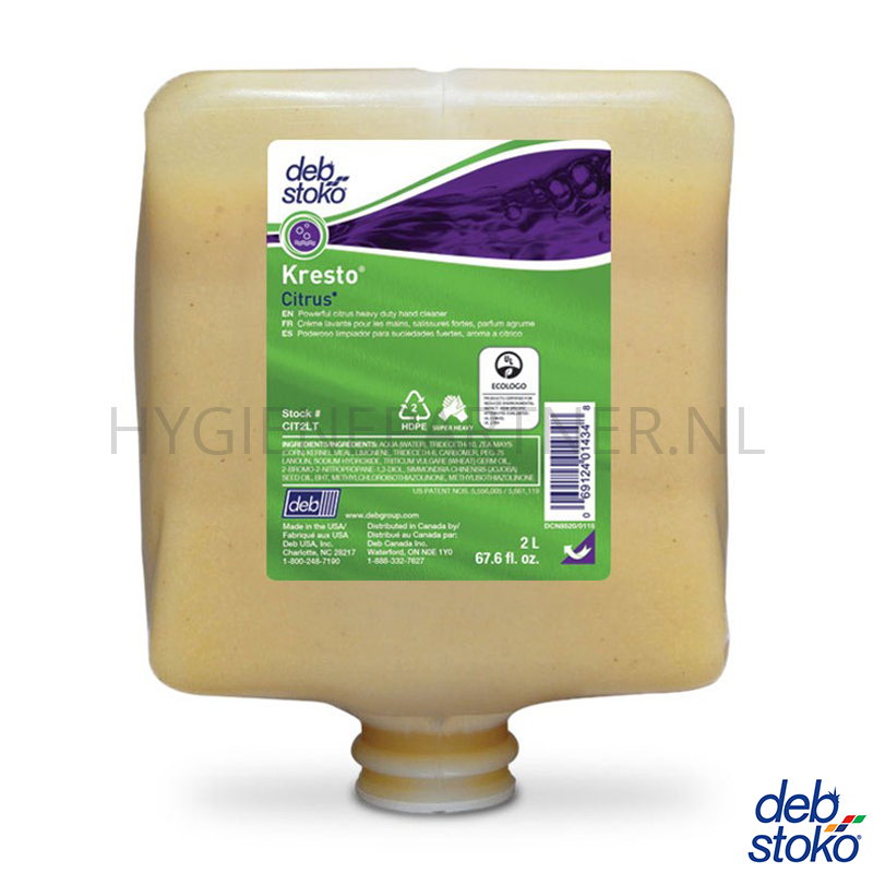 RD601157 Deb Kresto Cirus handreiniger superzwaar 2000 ml