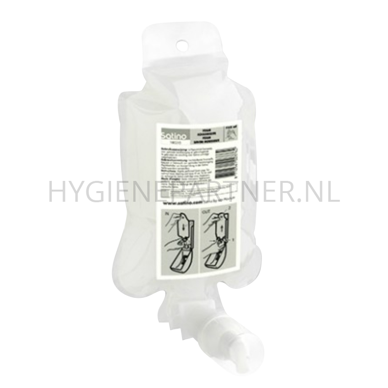 RD601209 Satino Foam Soap cartridge met pompje 750 ml