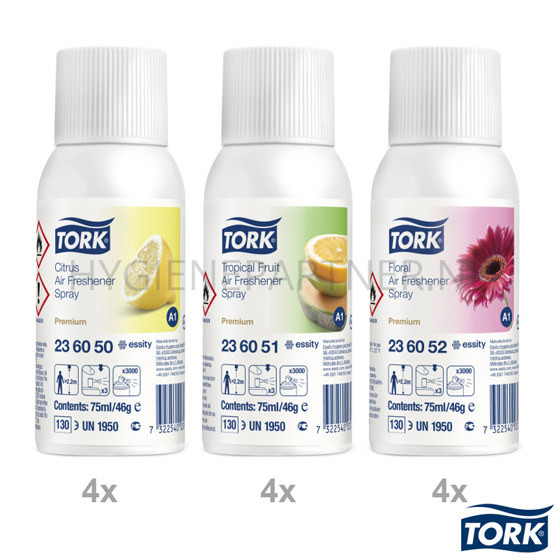 RD651058 Tork luchtverfrisser spray mix 3 geuren A1 dispenser