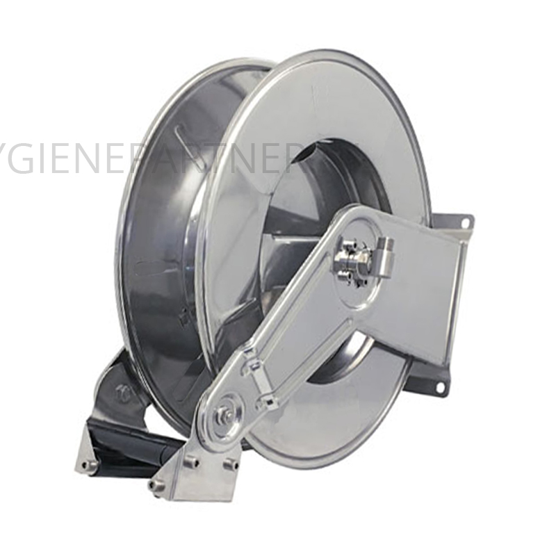 RT621004 Automatische slanghaspel RVS voor 20 m 1/2'' slang