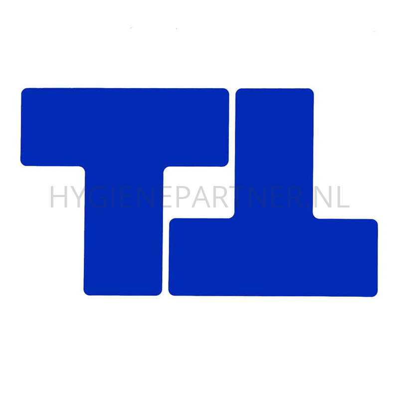 SB301069-30 Vloermarkering splitsingteken T Brady ToughStripe blauw