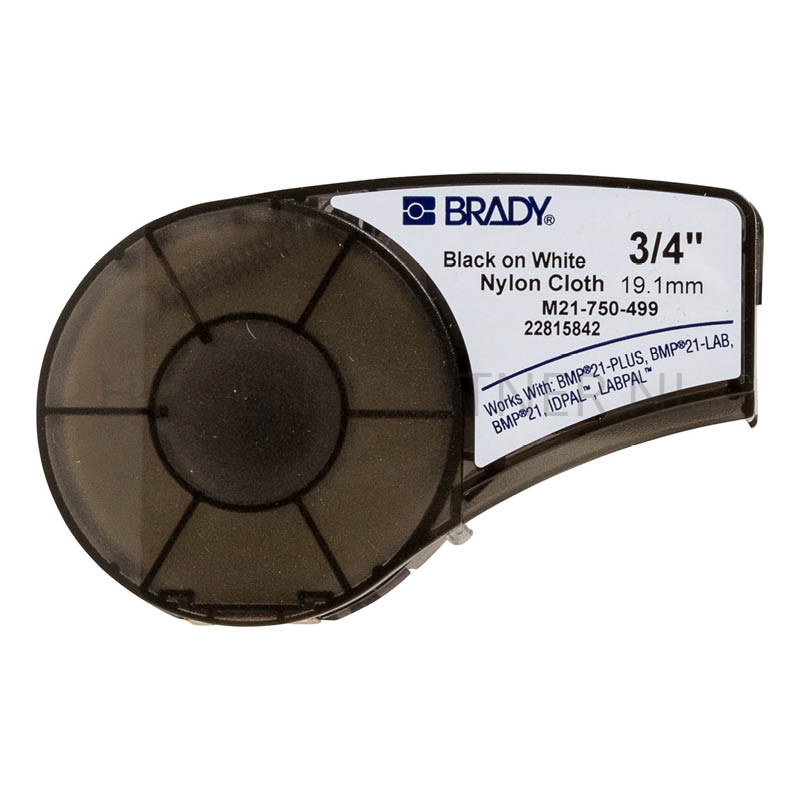 SB501046-50 Label Brady M21-750-499 19,05 mm zwart op wit