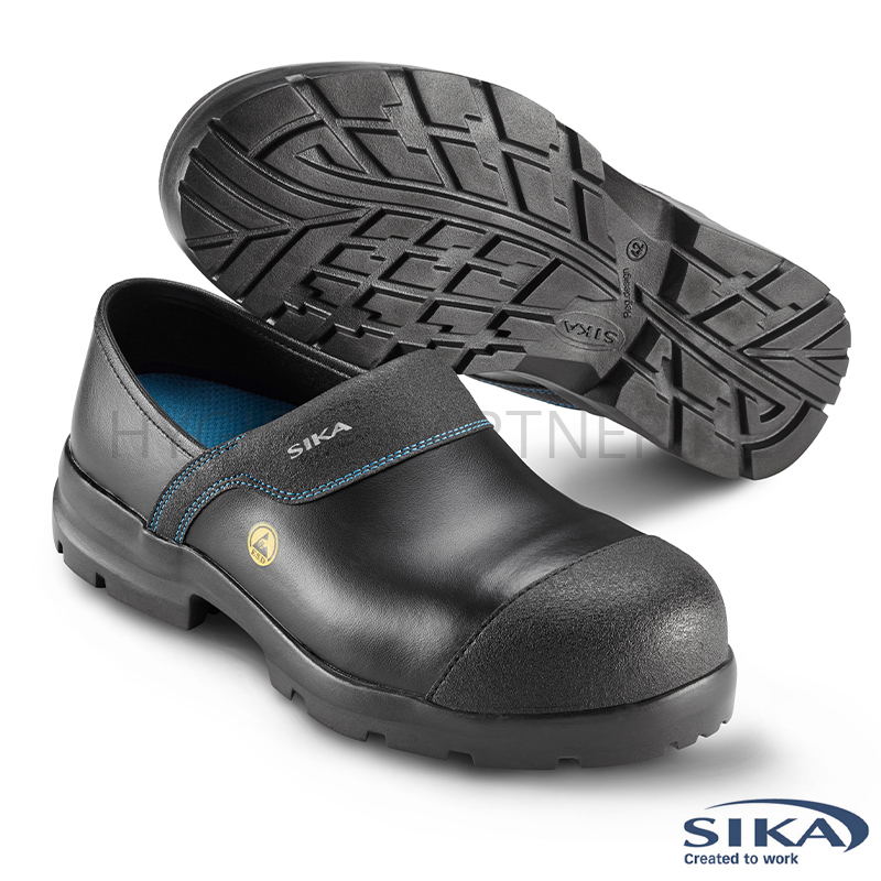 SC251021-90 Sika 8111 Flex Light S3 food veiligheidsklomp gesloten hiel SRA ESD zwart
