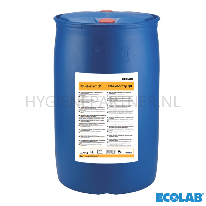 SR301035 Ecolab Lubostar CP zeepvrij baansmeermiddel 200 kg