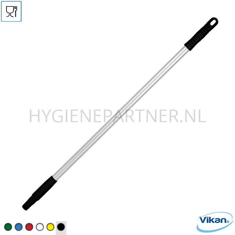 VK051020-90 Vikan 29319 steel aluminium ø22x840 mm zwart