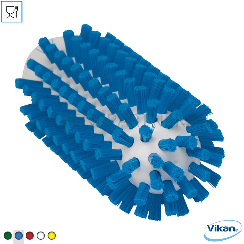 VK201009-30 Vikan 5380503 pijpborstel hard steelmodel 50x140 mm blauw