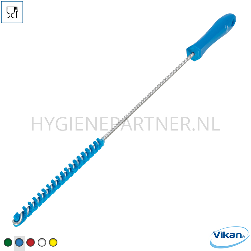 VK201014-30 Vikan 53753 pijpborstel hard 10x500 mm blauw