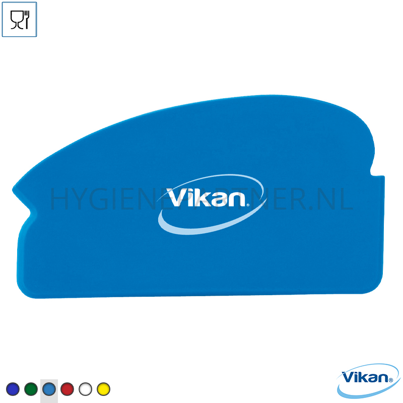 VK251007-30 Vikan 40513 handschraper flexibel polypropyleen 165 mm blauw